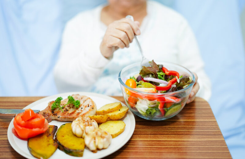 un repas équilibré