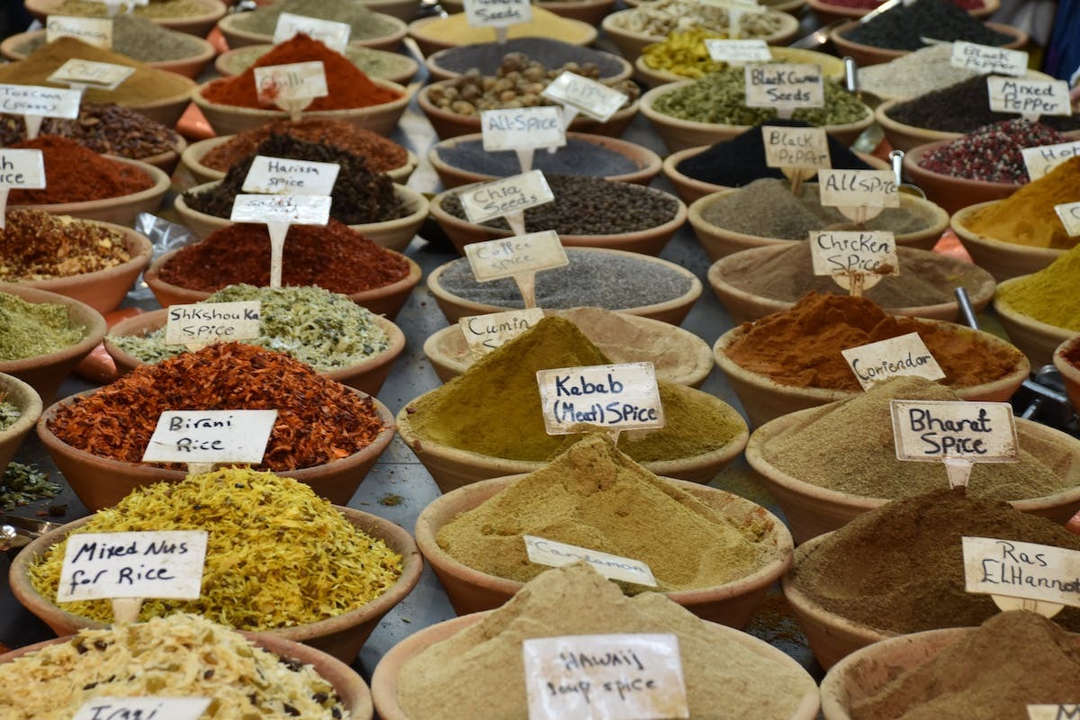 épices variées