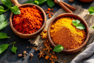 Épices biologiques en cuisine pour une santé améliorée