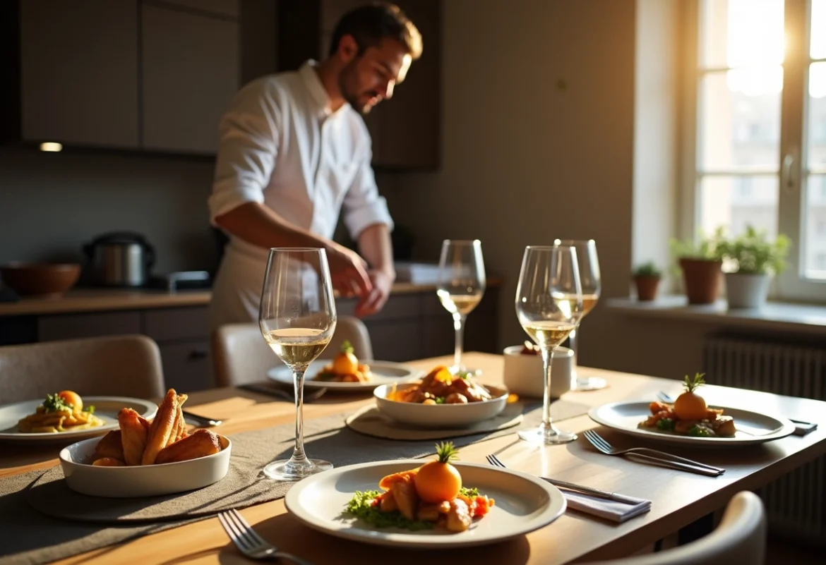 chef à domicile
