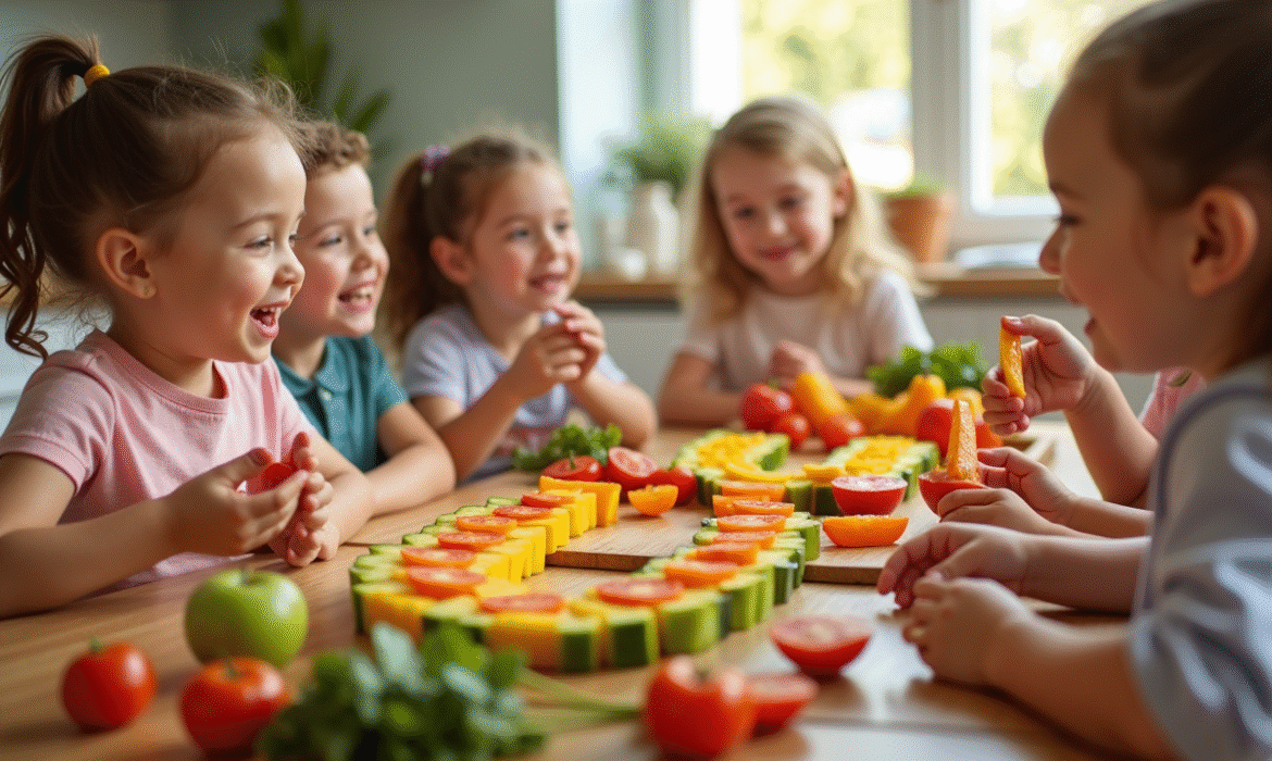 Comment faire aimer les fruits et légumes en U aux enfants ?