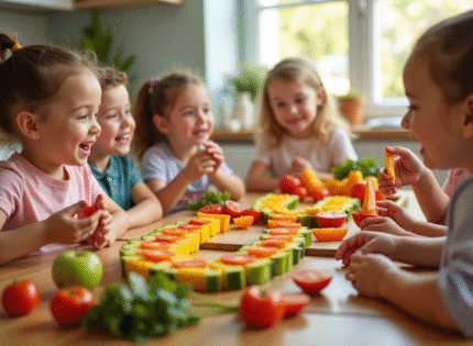Comment faire aimer les fruits et légumes en U aux enfants ?