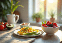 Petit-déjeuner riche en protéines et faible en calories : bien démarrer sa journée !