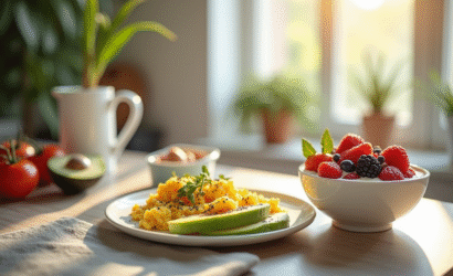 Petit-déjeuner riche en protéines et faible en calories : bien démarrer sa journée !
