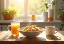 Bananes au petit-déjeuner : conseils pour une alimentation saine
