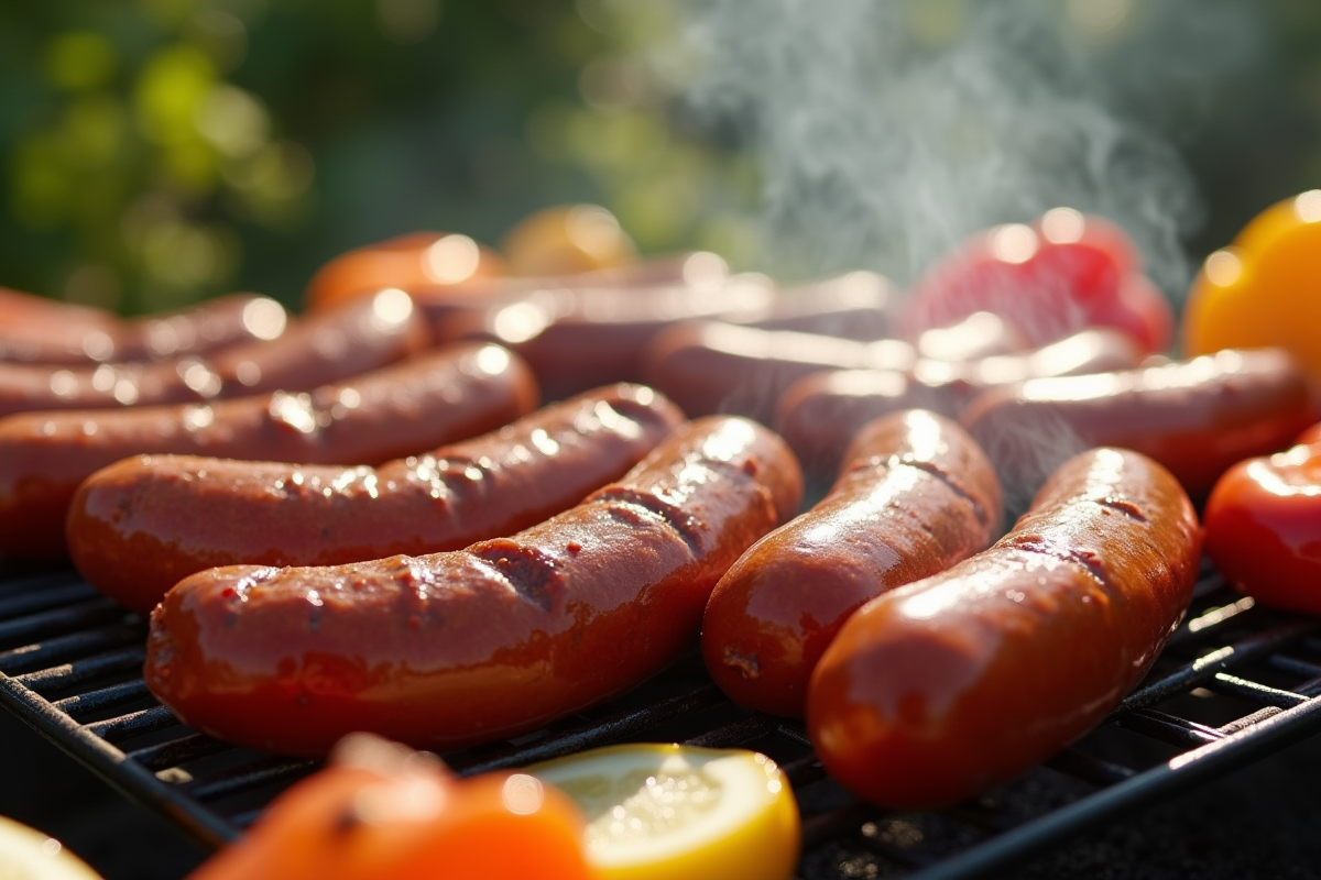 saucisses barbecue