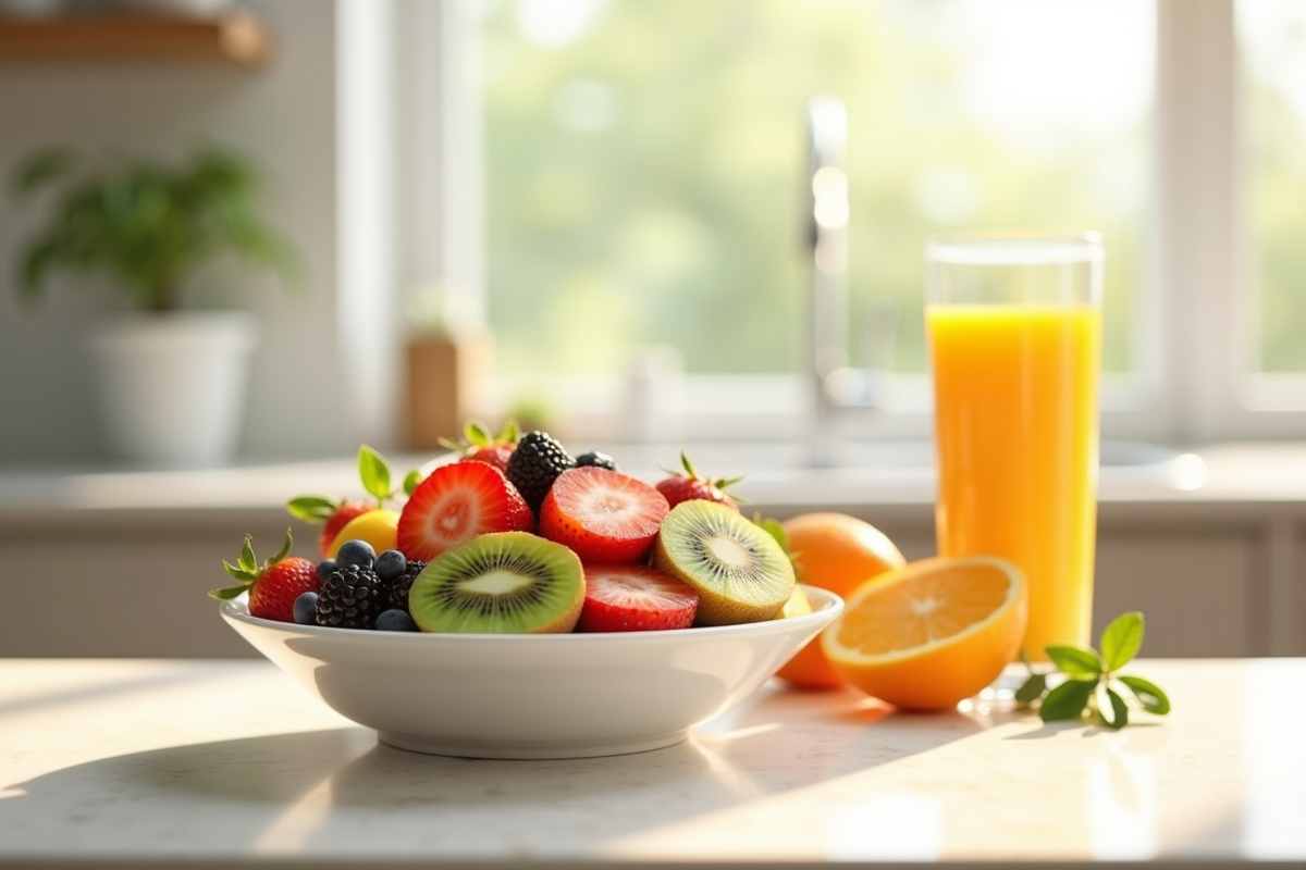 fruits matin