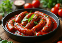 Le voyage culinaire de la recette traditionnelle du rougail de saucisses