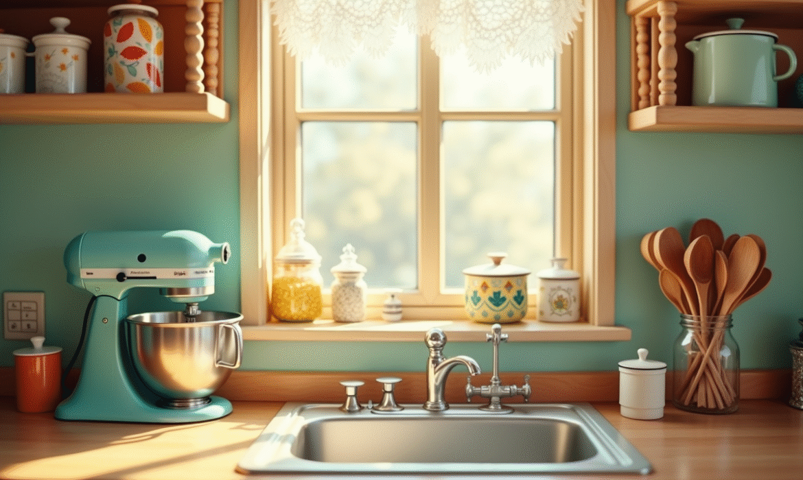 Comment bien choisir ses accessoires pour une cuisine à l’esprit vintage