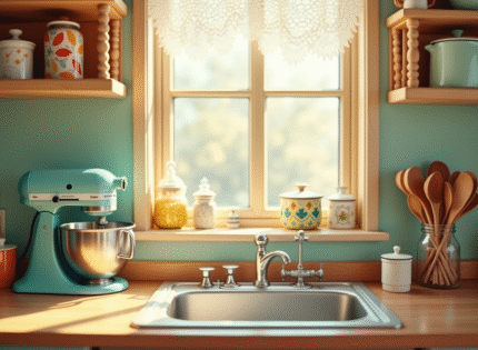 Comment bien choisir ses accessoires pour une cuisine à l’esprit vintage