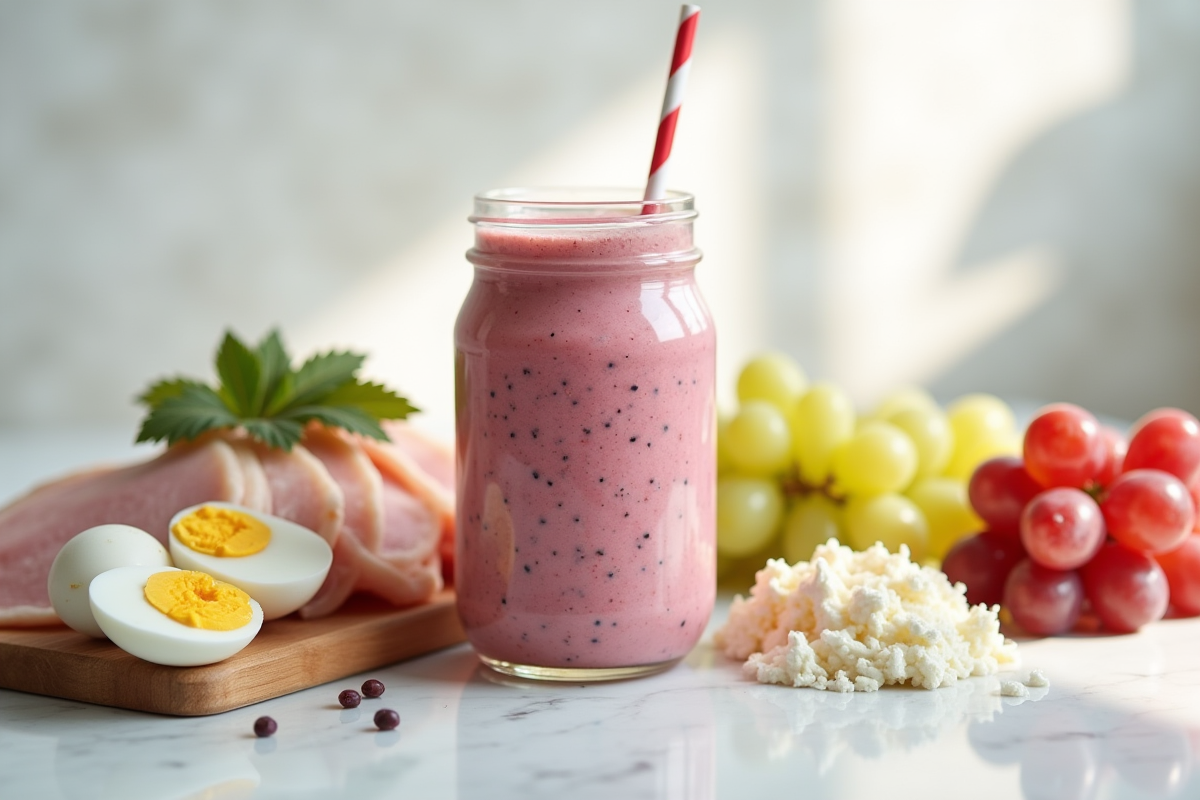 petit-déjeuner sain