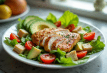 Comment rendre la salade César plus saine et équilibrée