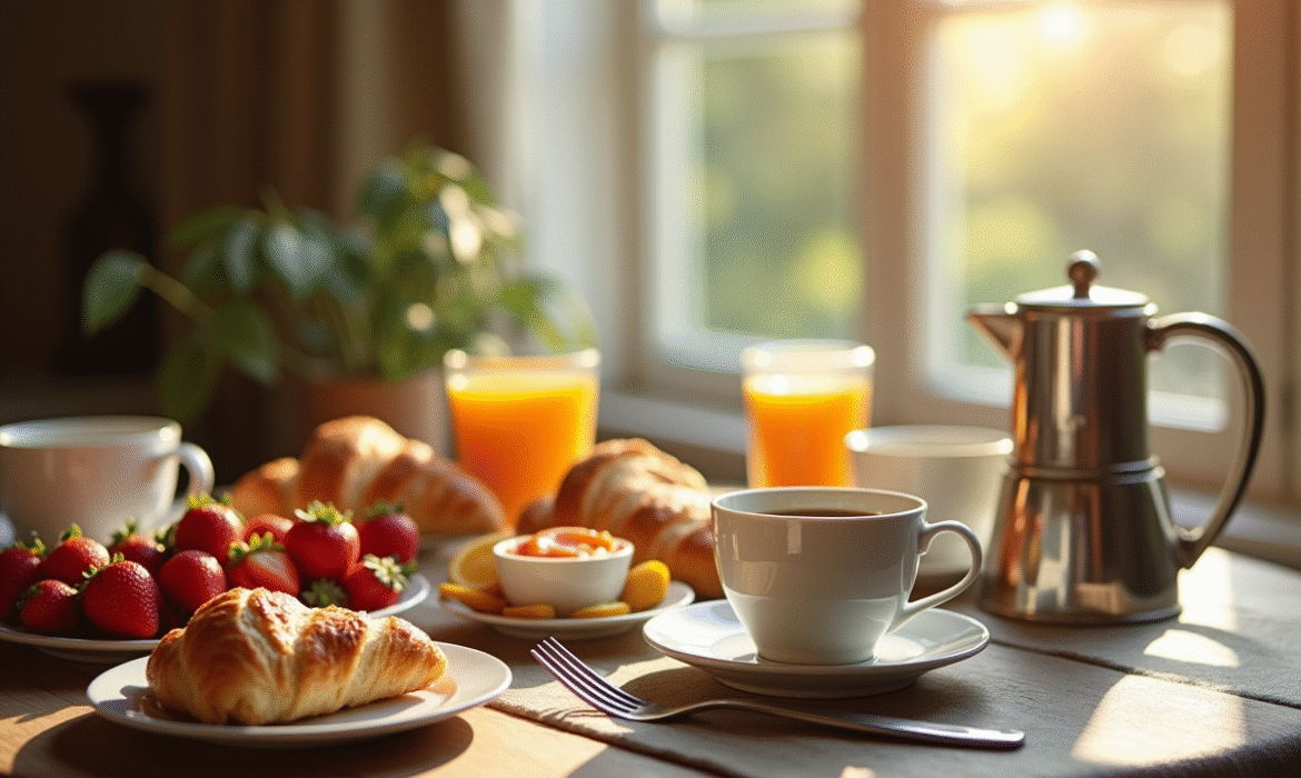 Comment préparer un véritable petit déjeuner français