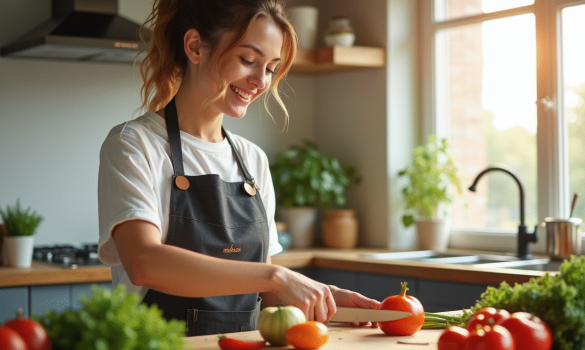 Tablier de cuisine : avantages et indispensables pour cuisiner avec style !