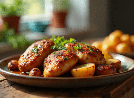 Recette extra crisp Cookeo : cuisses de poulet dorées et fondantes