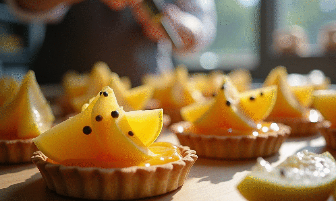 La place des fruits en J dans la pâtisserie