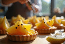 La place des fruits en J dans la pâtisserie