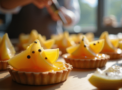 La place des fruits en J dans la pâtisserie