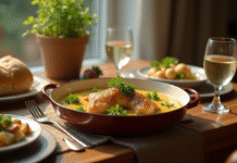Un plat familial par excellence : le lapin à la moutarde