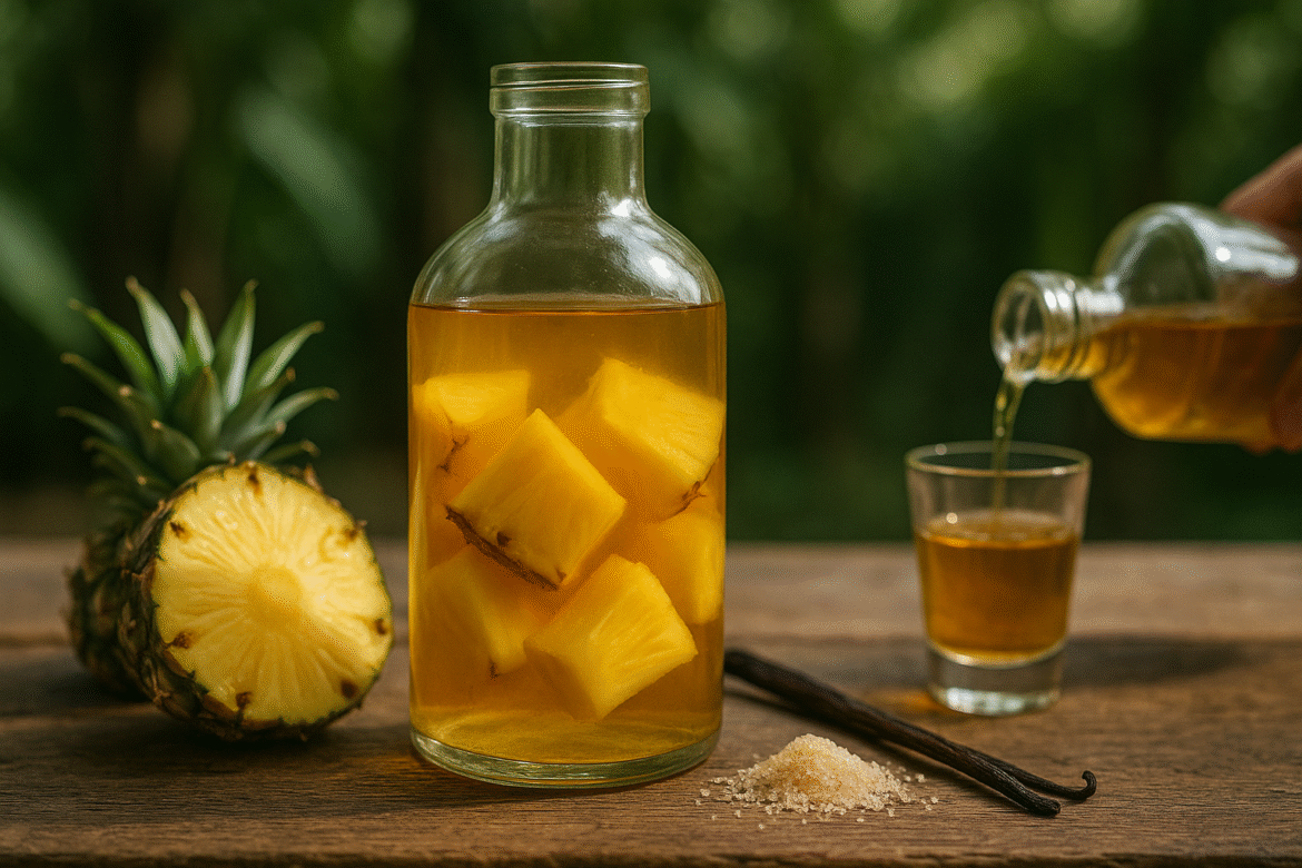 rhum arrangé ananas