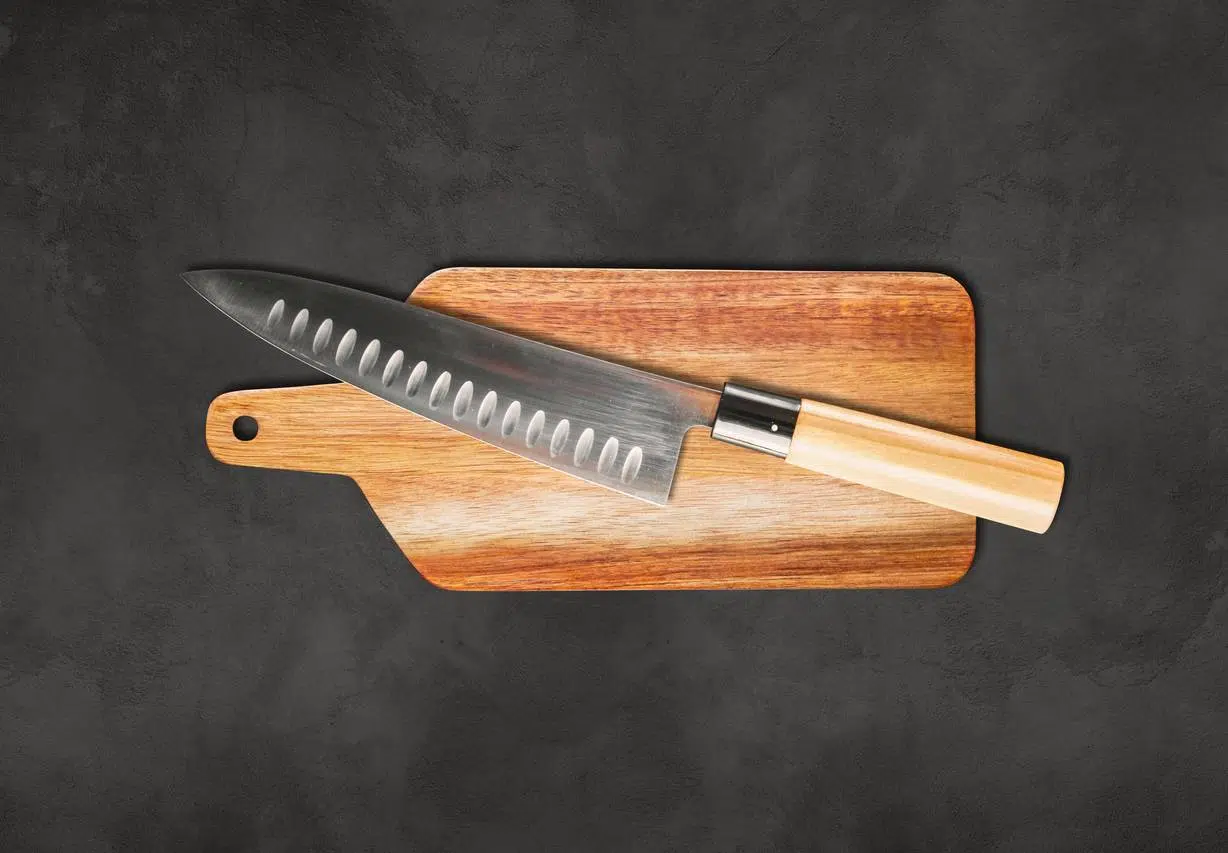 couteau japonais Santoku